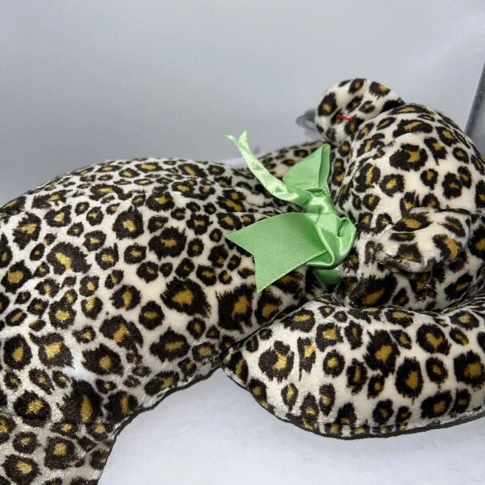 TY Speckles vintage 1996 pillow pal buddy the leopard 15